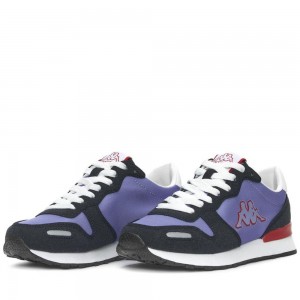 Men Kappa Logo Berlin 2 Sneakers Blue | VY3061479