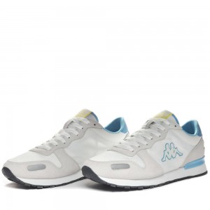 Men Kappa Logo Berlin 2 Sneakers White | UL6218075