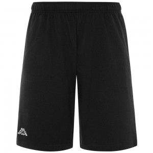 Men Kappa Logo Cabog Shorts Black | FC5049681