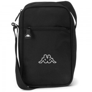 Men Kappa Logo Carmy Bags Black | CF3824957