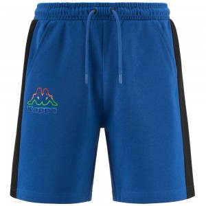 Men Kappa Logo Friglo Shorts Blue | QT8973615