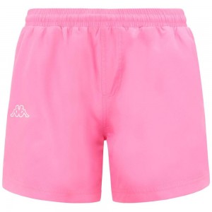 Men Kappa Logo Fultomi Swimwear Pink | YJ8249530