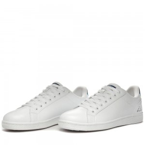 Men Kappa Logo Galter 5 Sneakers White | FL9086357