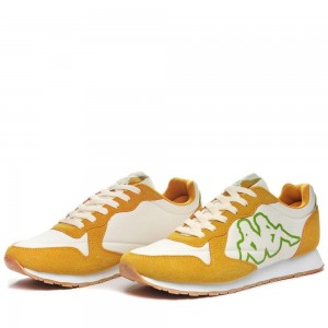 Men Kappa Logo Komaya Sneakers Beige | QK5312698