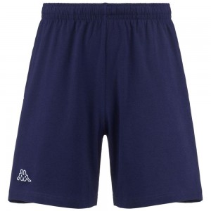 Men Kappa Logo Korpo Cabas Shorts Navy | UJ5673418