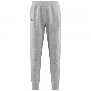 Men Kappa Logo Korpo Zant Pants Grey | GH8351602