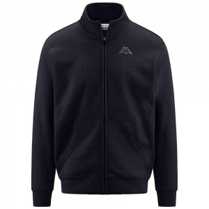 Men Kappa Logo Korpo Zentil Jacket Navy | AY6509182