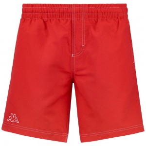 Men Kappa Logo Korpo Zolg Swimwear Red | RV1650734