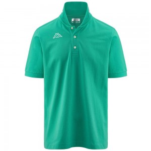 Men Kappa Logo Life Mss Polo Shirt Green | LO2094768