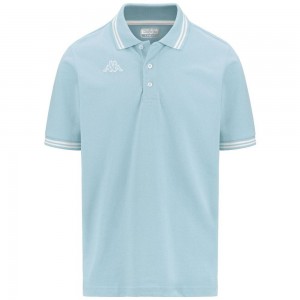 Men Kappa Logo Maltax 5 Mss Polo Shirt Blue | EB2731860