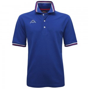 Men Kappa Logo Maltax 5 Mss Polo Shirt Blue | NM0453896