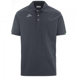 Men Kappa Logo Maltaxita Mss Polo Shirt Grey | ZX5281947