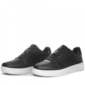 Men Kappa Logo Maserta Sneakers Black | WB5340268