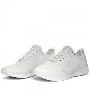 Men Kappa Logo Roockey Sneakers White | EW0837521