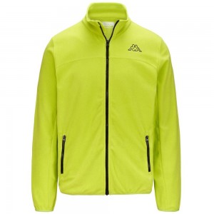 Men Kappa Logo Wind Jacket Green | SC6308759