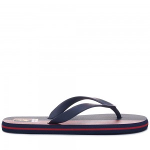 Men Kappa Meiago 2 Genoa Flip Flops Navy | FJ8937650