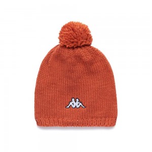 Men Kappa Pomok Cap Orange | NU5793108