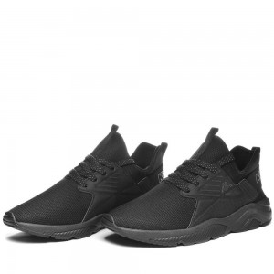 Men Kappa Sanpuerto Sneakers Black | FE9286574