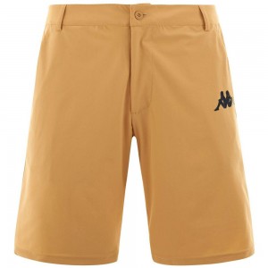 Men Kappa Stanam Shorts Beige | XD7514268