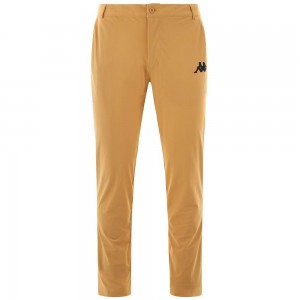 Men Kappa Sumoum Pants Beige | GH3780142