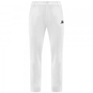 Men Kappa Suvir Pants White | XQ6512874