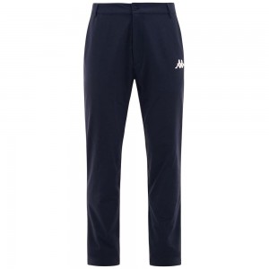 Men Kappa Wenar Pants Navy | YG9261307