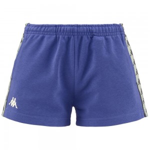 Women Kappa 222 Banda Tready Shorts Purple | DF1487236