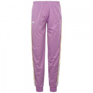 Women Kappa 222 Banda Wrastoriai Slim Pants Purple | HY5014376