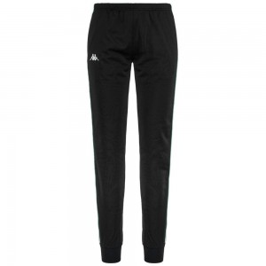 Women Kappa 222 Banda Wrastoriai Slim Pants Black | TU5809367