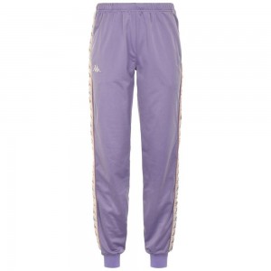 Women Kappa 222 Banda Wrastoriao Slim Pants Purple | CV3520469