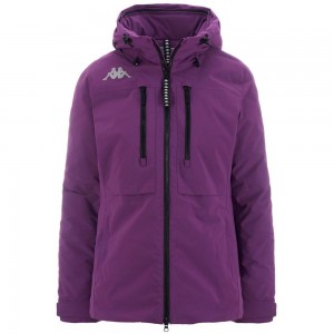 Women Kappa 3 Cento 304 Jacket Purple | SR3270184