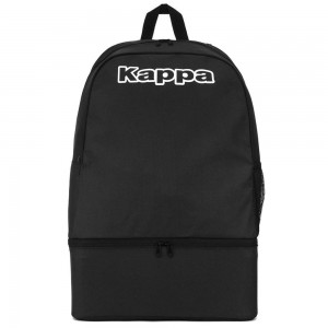 Women Kappa 4 Football Backpack Backpack Black | NQ2695870