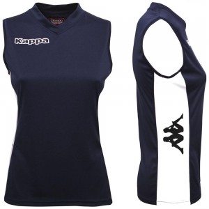 Women Kappa 4 Volley Amila Jersey Navy | MO3014672