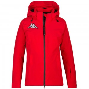 Women Kappa 6 Cento 610 Jacket Red | WF9432570