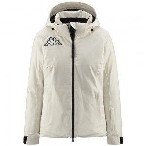 Women Kappa 6 Cento 610 Jacket White | JC9684152