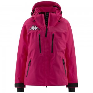 Women Kappa 6 Cento 612p Jacket Pink | LS2704938