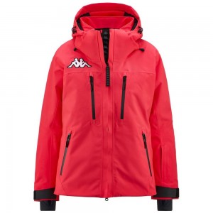 Women Kappa 6 Cento 612p Jacket Pink | MB0793146