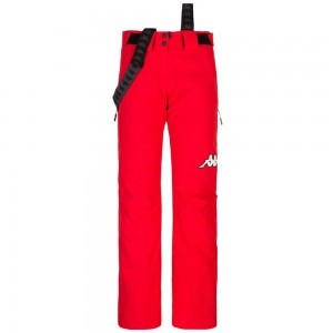 Women Kappa 6 Cento 634 Pants Red | OJ0635728