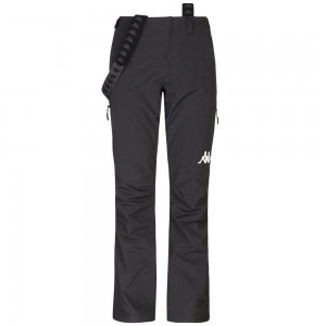 Women Kappa 6 Cento 665p Pants Black | FY8145926