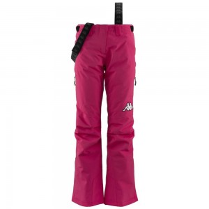 Women Kappa 6 Cento 665p Pants Pink | ID9472813