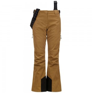 Women Kappa 6 Cento 665v Pants Brown | HJ1628970