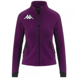 Women Kappa 6 Cento 688n Jacket Purple | VW2138576