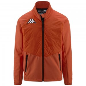 Women Kappa 6 Cento 698 Jacket Orange | JI9320681