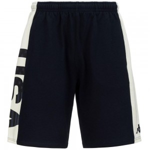 Women Kappa Alozip Usa Us Shorts Navy | VI2936081