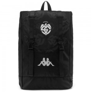 Women Kappa Arecko Spezia Backpack Black | TJ3290684