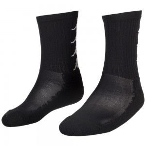 Women Kappa Authentic Amal 1pack Socks Black | IQ6928513