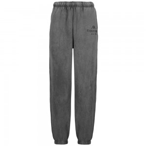 Women Kappa Authentic Premium Lice Pants Grey | PQ9126870