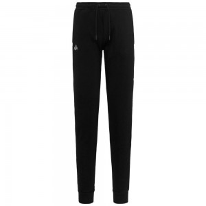 Women Kappa Authentic Tariayx Pants Black | DQ7026984