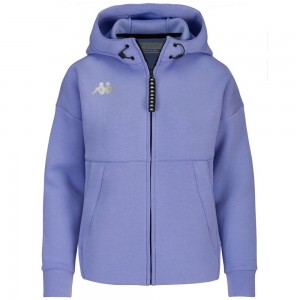 Women Kappa Banis Jacket Purple | YB9328074