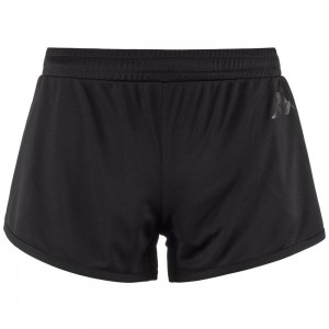 Women Kappa Elica Shorts Black | EU2098467